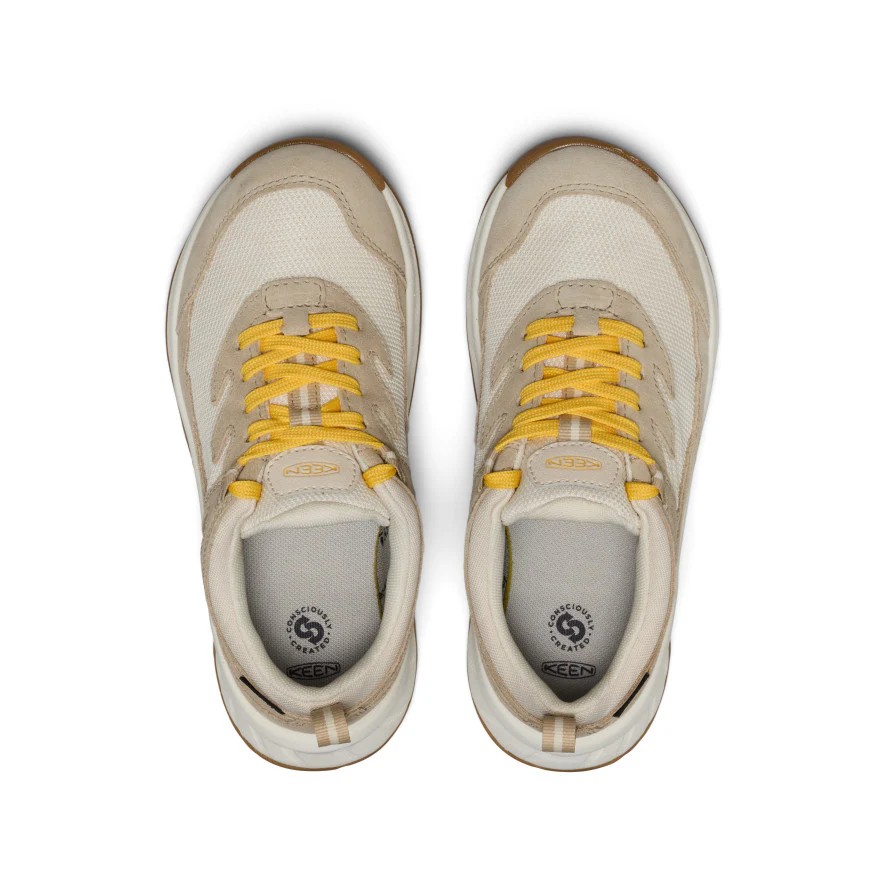Big Kids' Hightrail Waterproof Hiking Shoe | Birch/Daffodil - Image 4