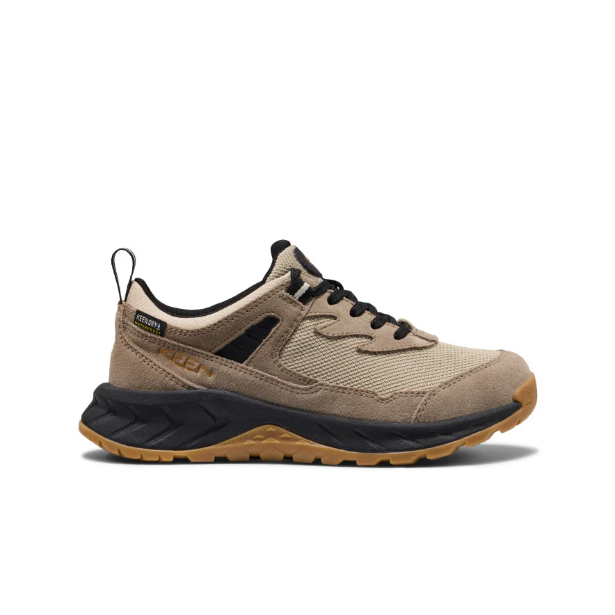 Big Kids' Hightrail Waterproof Hiking Shoe | Brindle/Oak Buff