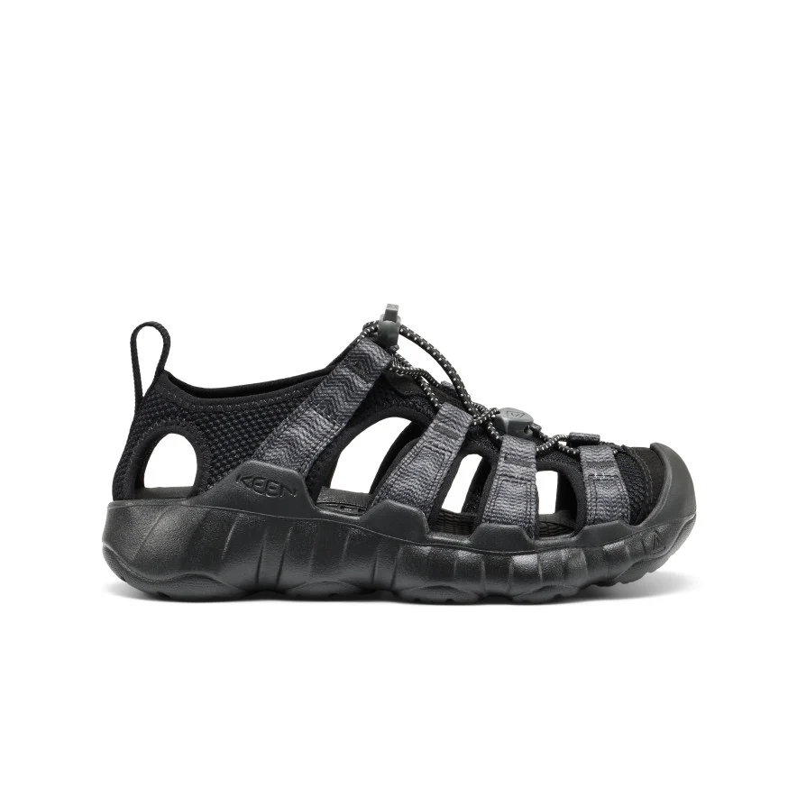 Big Kids' Hyperport H2 Sandal | Black/Steel Grey - Image 12