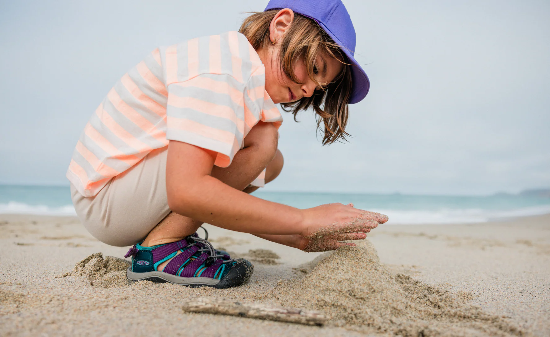 Big Kids' Newport Boundless Sandal | Dubarry/Evening Primrose - Image 7