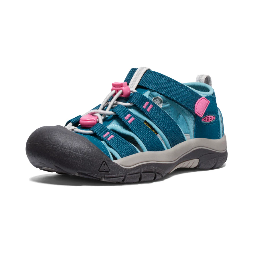 Big Kids' Newport H2 | Legion Blue/Hot Pink - Image 3
