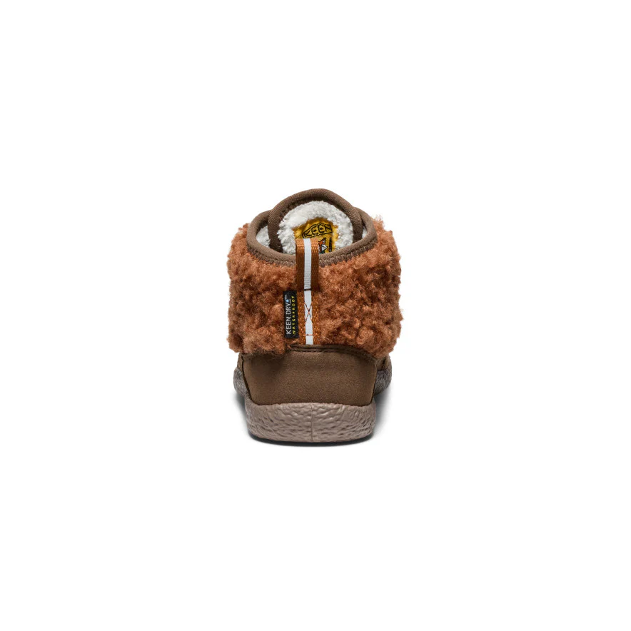 Little Kids' Howser II Waterproof Chukka | Roasted Pecan/Dark Earth - Image 5