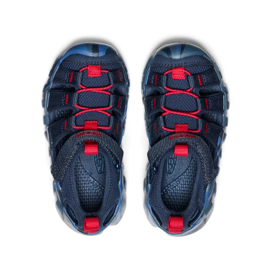 Little Kids' Hyperport H2 Sandal | Naval Academy/Red Carpet - Image 4