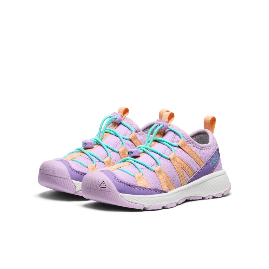 Little Kids' Motozoa Sneaker | Purple Haze/Peach Fuzz - Image 2