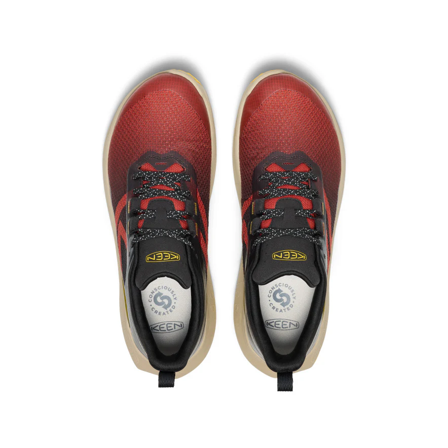Men's 450 Dirt Waterproof Hiking Shoe | Red Ochre/Black - Image 4