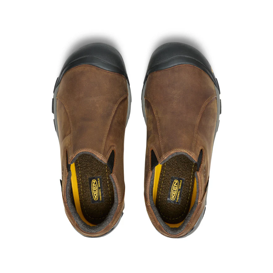 Men's Brixen Waterproof Shoe Wide | Slate Black/Madder Brown - Image 4