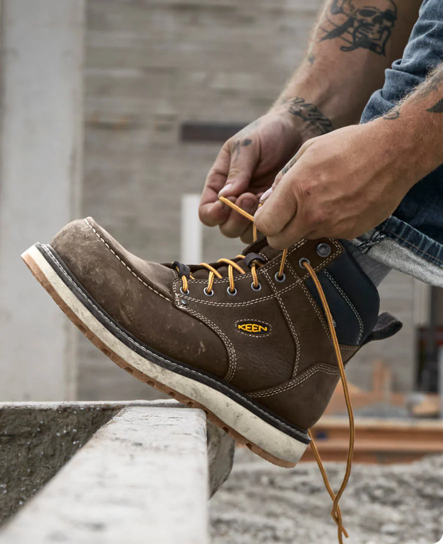 Men's Cincinnati 6" Waterproof Boot (Carbon Toe) | Dark Chocolate/Sandshell - Image 9