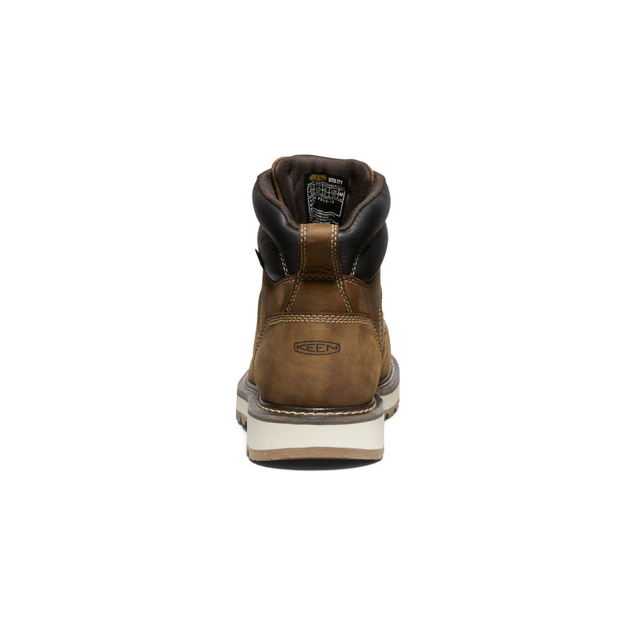 Men's Cincinnati 6" Waterproof 90° Heel Boot (Carbon Toe) | Belgian/Sandshell - Image 5