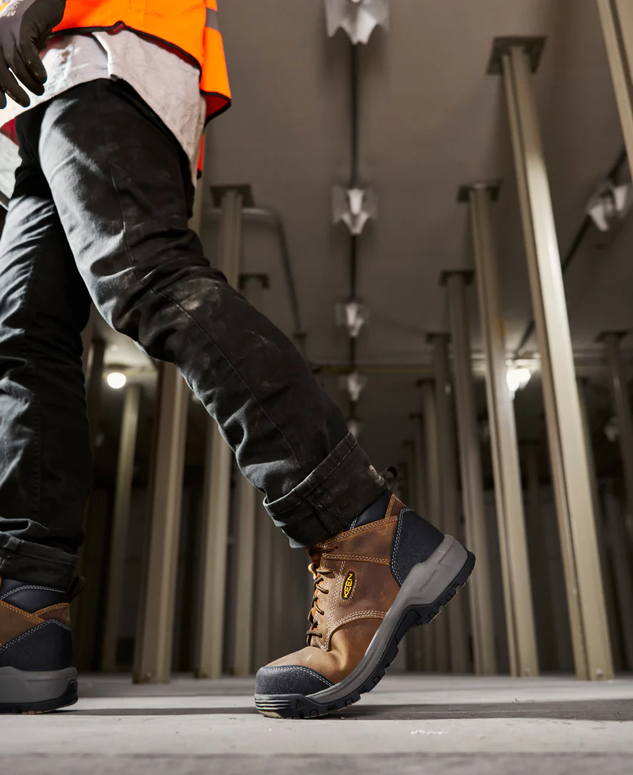 Men's Evanston 6" ESD Boot (Carbon Toe) | Bison/Black - Image 9