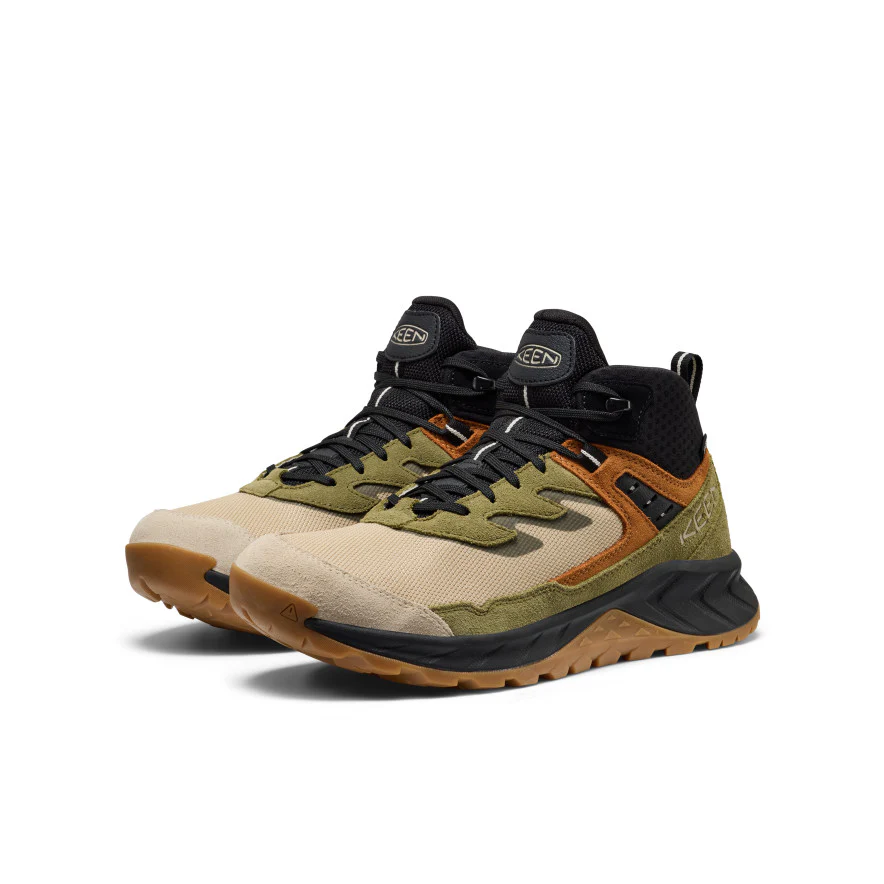 Men's Hightrail Waterproof Hiking Boot | Safari/Black - Image 2