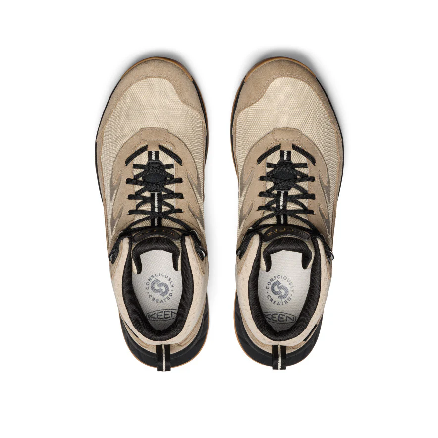 Men's Hightrail Waterproof Wide Hiking Boot | Brindle/Oak Buff - Image 4