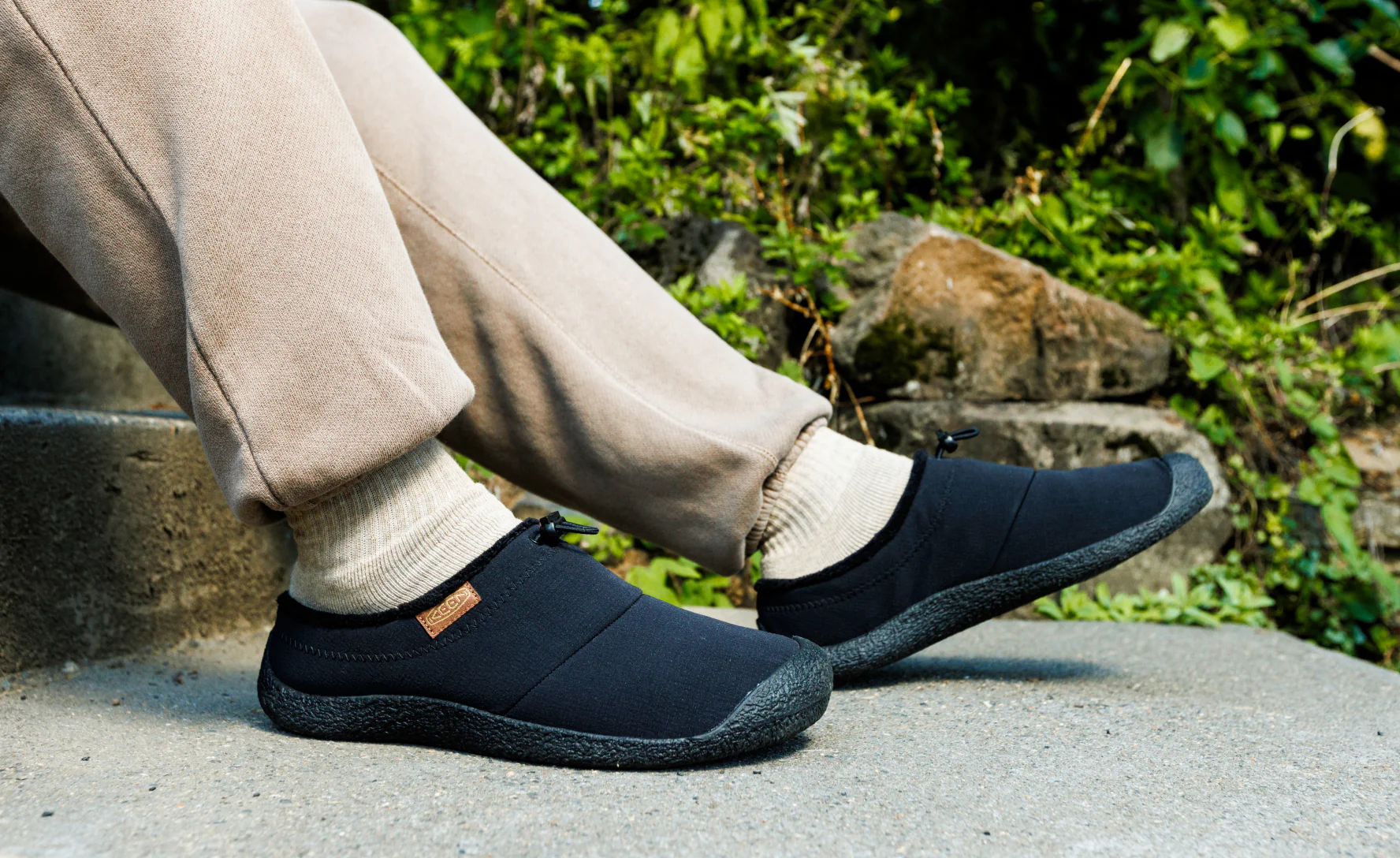 Men's Howser III Slide | Black/Black Recycled - Image 7