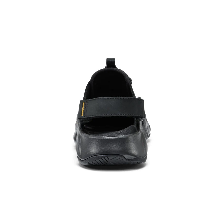Men's Hyperport Fisherman Leather Sandal | Black/Keen Yellow - Image 5