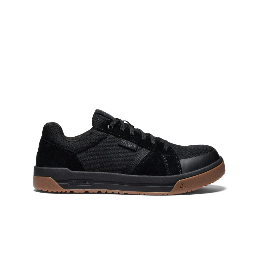 Men's Kenton Work Shoe (Carbon Toe) | Black/Gum