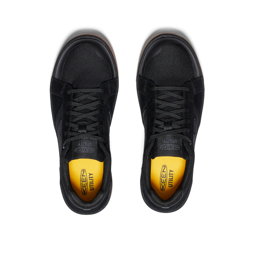Men's Kenton Work Shoe (Carbon Toe) | Black/Gum - Image 4