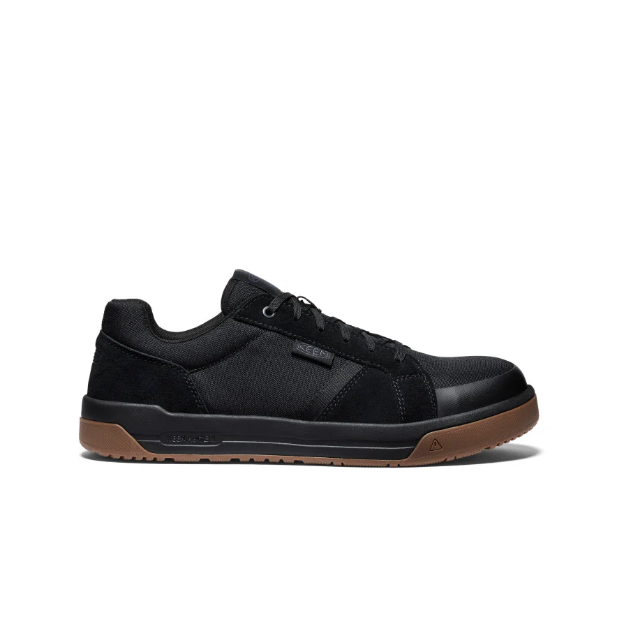 Men's Kenton ESD Work Shoe (Carbon Toe) | Black/Gum