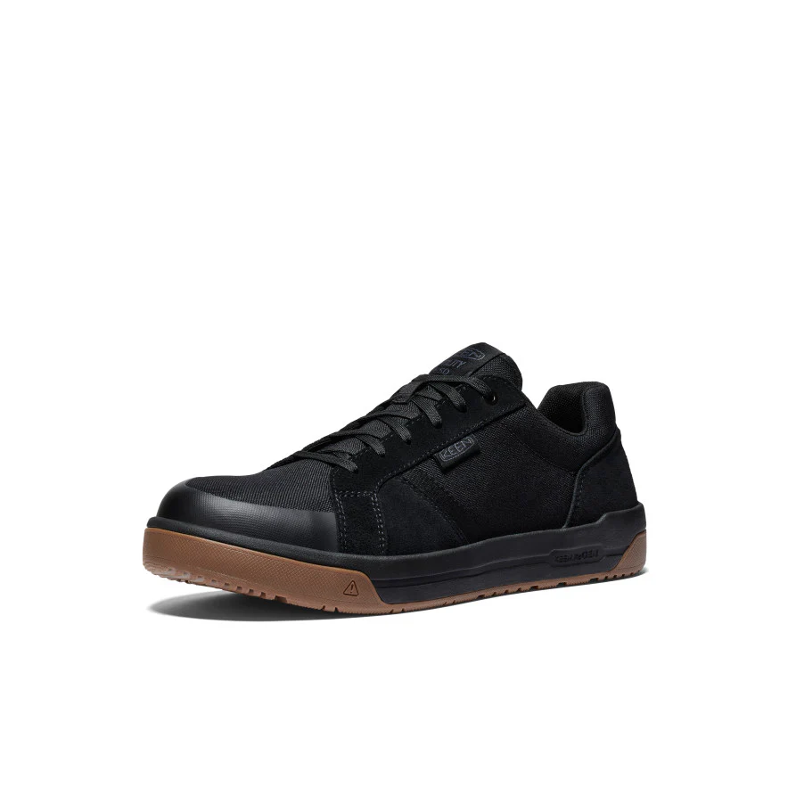 Men's Kenton ESD Work Shoe (Carbon Toe) | Black/Gum - Image 3