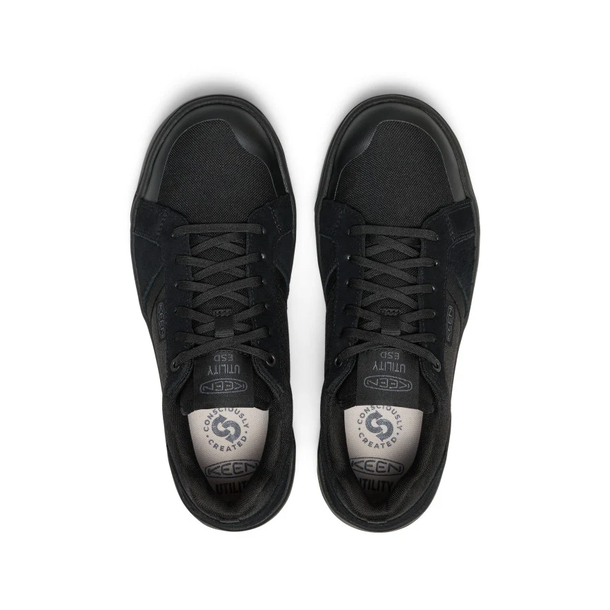 Men's Kenton ESD Work Shoe (Soft Toe) | Black/Black - Image 4