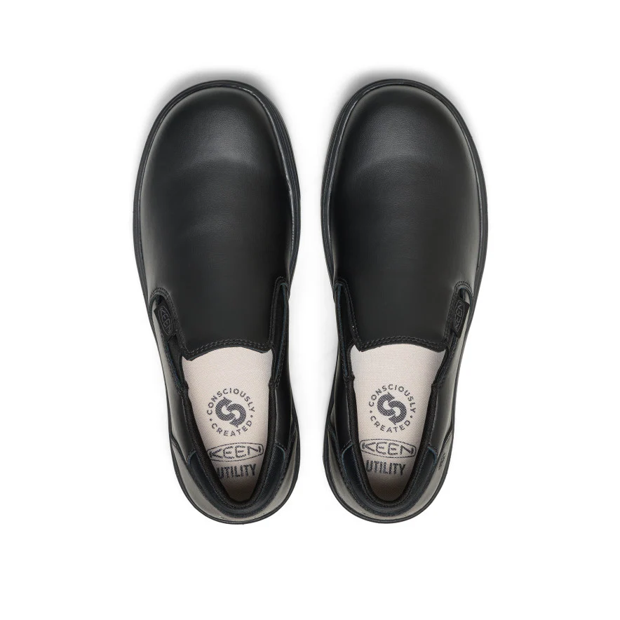 Men's Kenton Shift WTX Work Shoe (Soft Toe) | Black/Black - Image 4