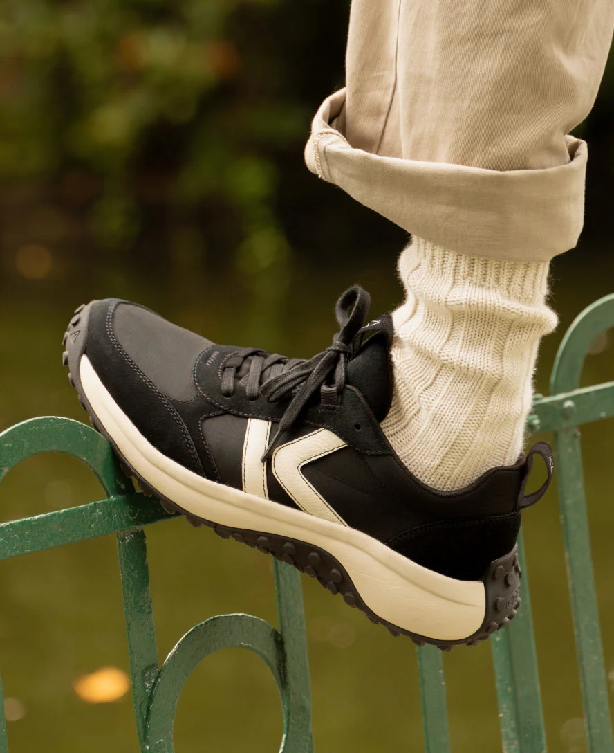 Men's KS86 Sneaker  |  Star White/Black - Image 8