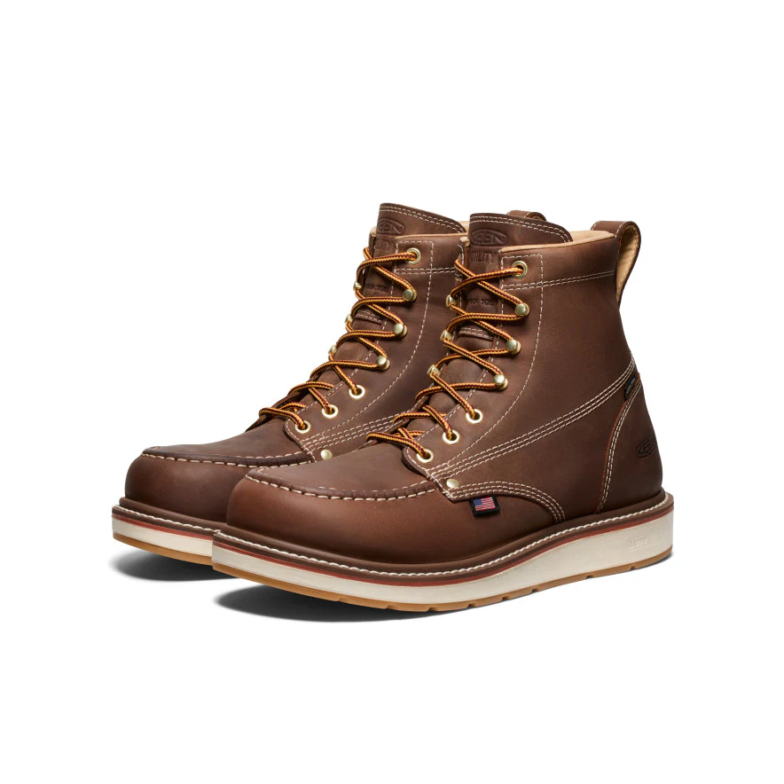 Men's Liberty 6" Waterproof Boot (Carbon Toe) | Chestnut/Gum - Image 2