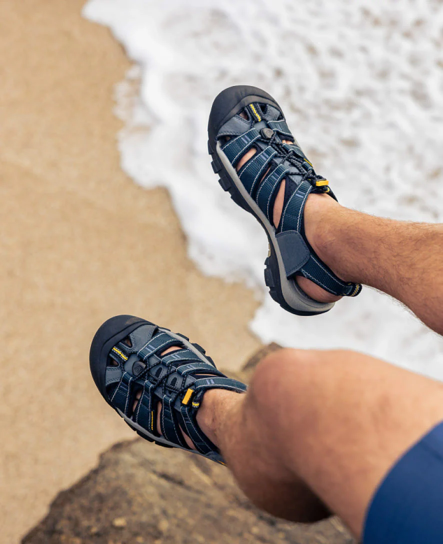 Men's Newport H2 Sandal | Monochrome/Burnt Brick - Image 8