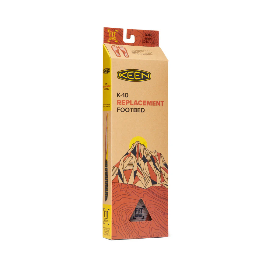 Men's Outdoor K-10 Replacement Insole | Burnt Orange - Image 5