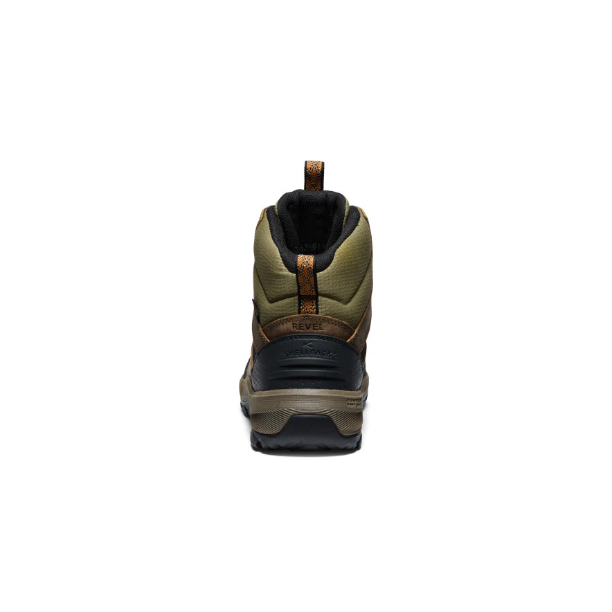 Men's Revel IV Polar Waterproof Boot | Bison/Orange Pepper - Image 5