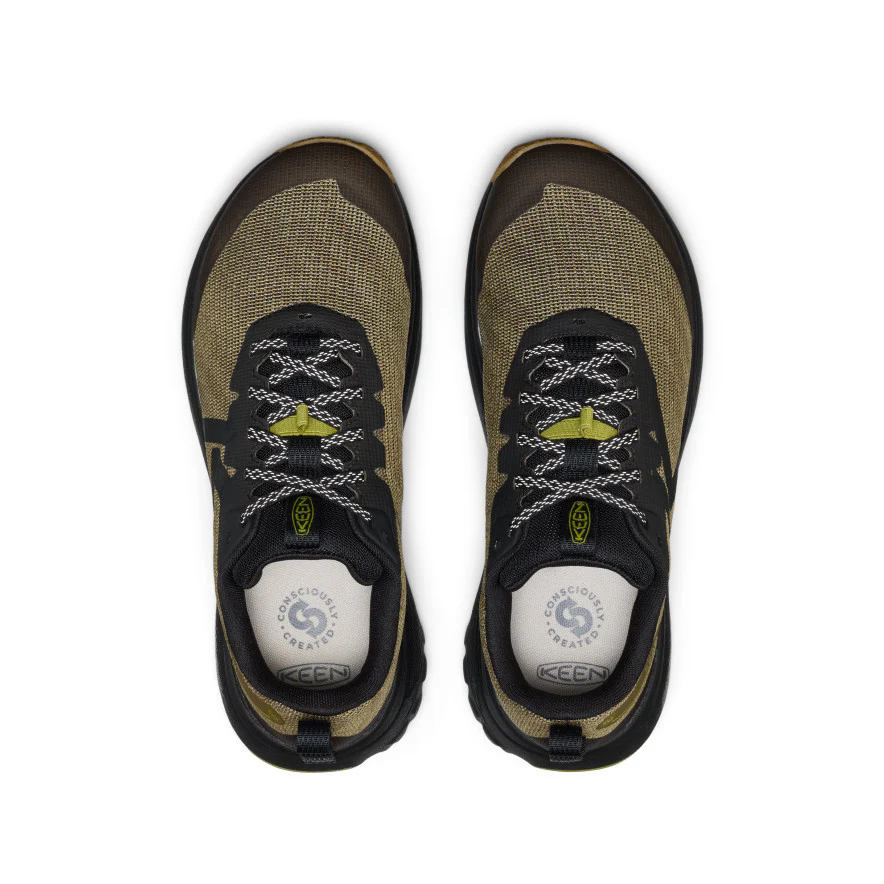 Men's Roam Trail Running Shoe | Dark Olive/Golden Cypress - Image 4