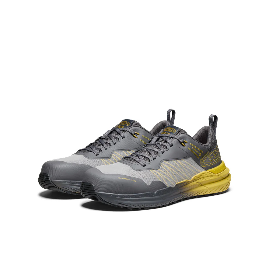 Men's Speedworks Work Sneaker (Carbon Toe) | Magnet/Black - Image 2