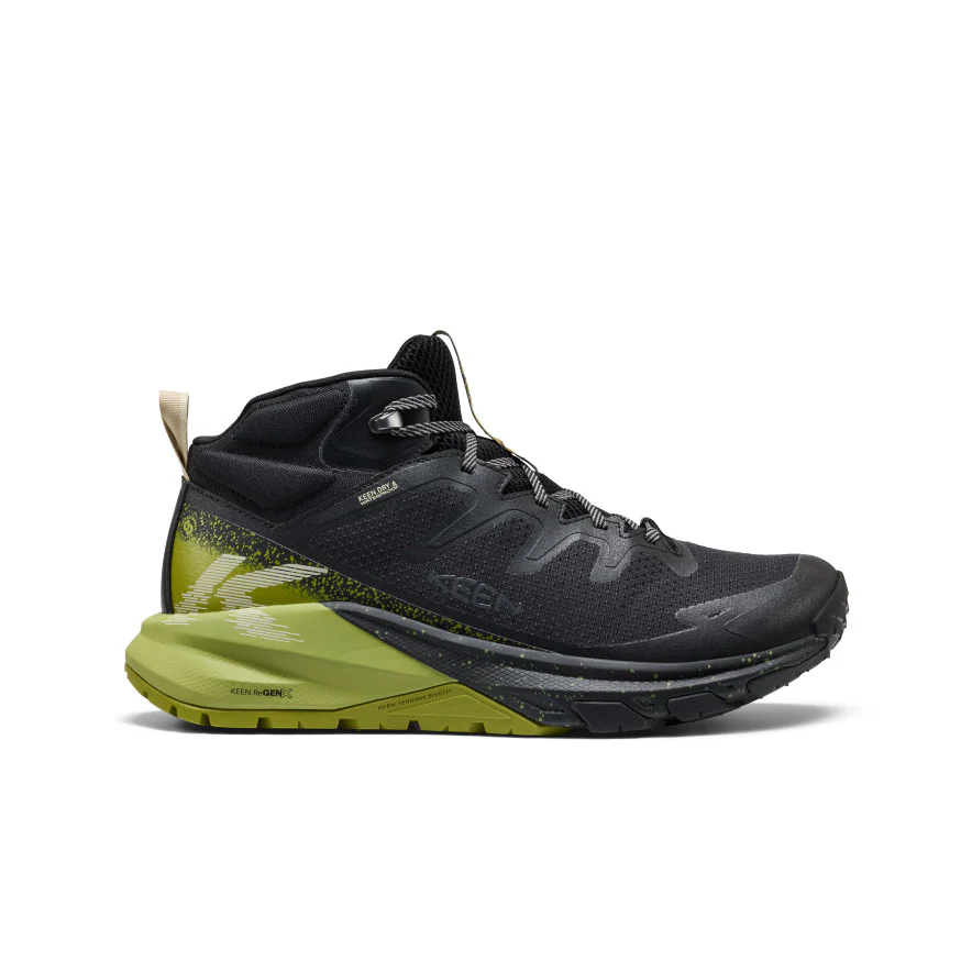 Men's Targhee Apex Waterproof Hiking Boot | Black/Golden Cypress