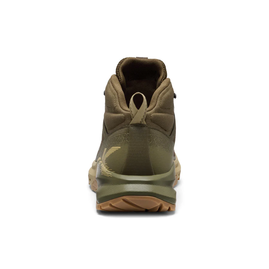 Men's Targhee Apex Wide Waterproof Hiking Boot | Dark Olive/Khaki - Image 5