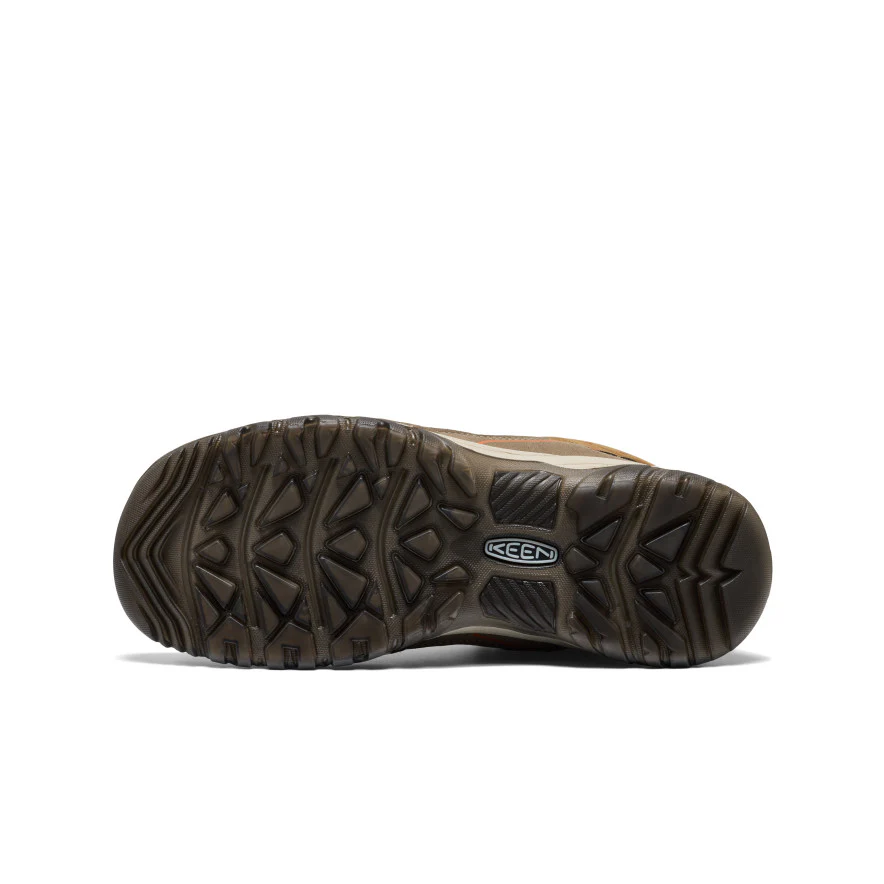 Men's Targhee IV Waterproof Hiking Boot | Coyote/Gold Flame - Image 6