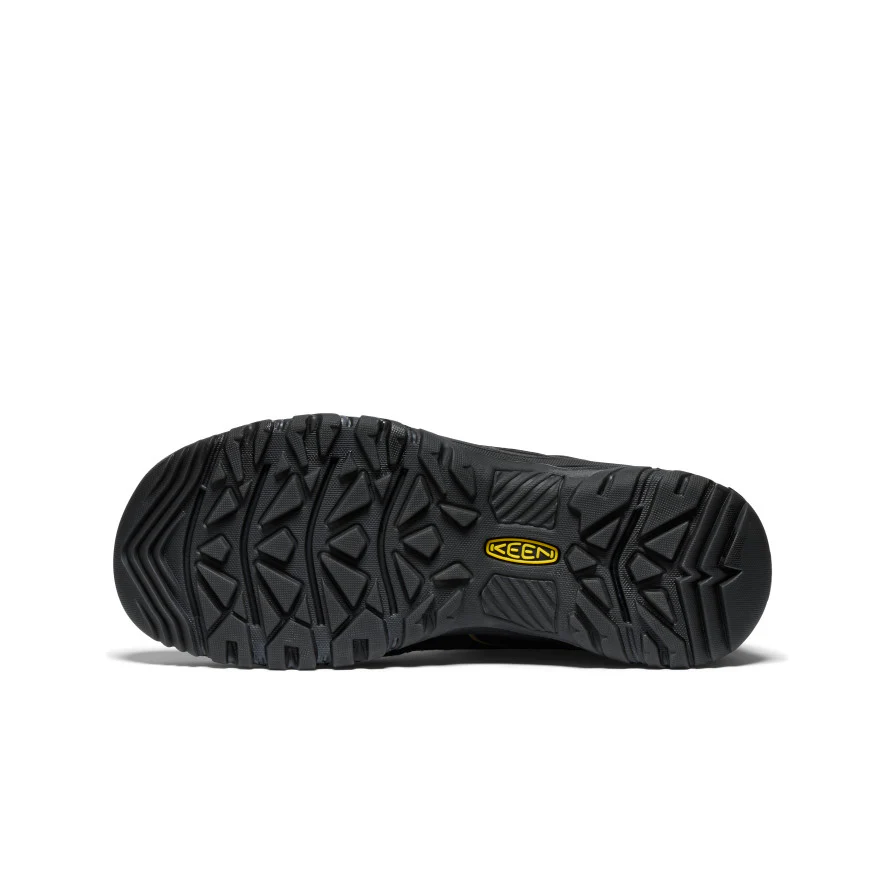 Men's Targhee IV Wide Waterproof Hiking Boot | Triple Black - Image 6