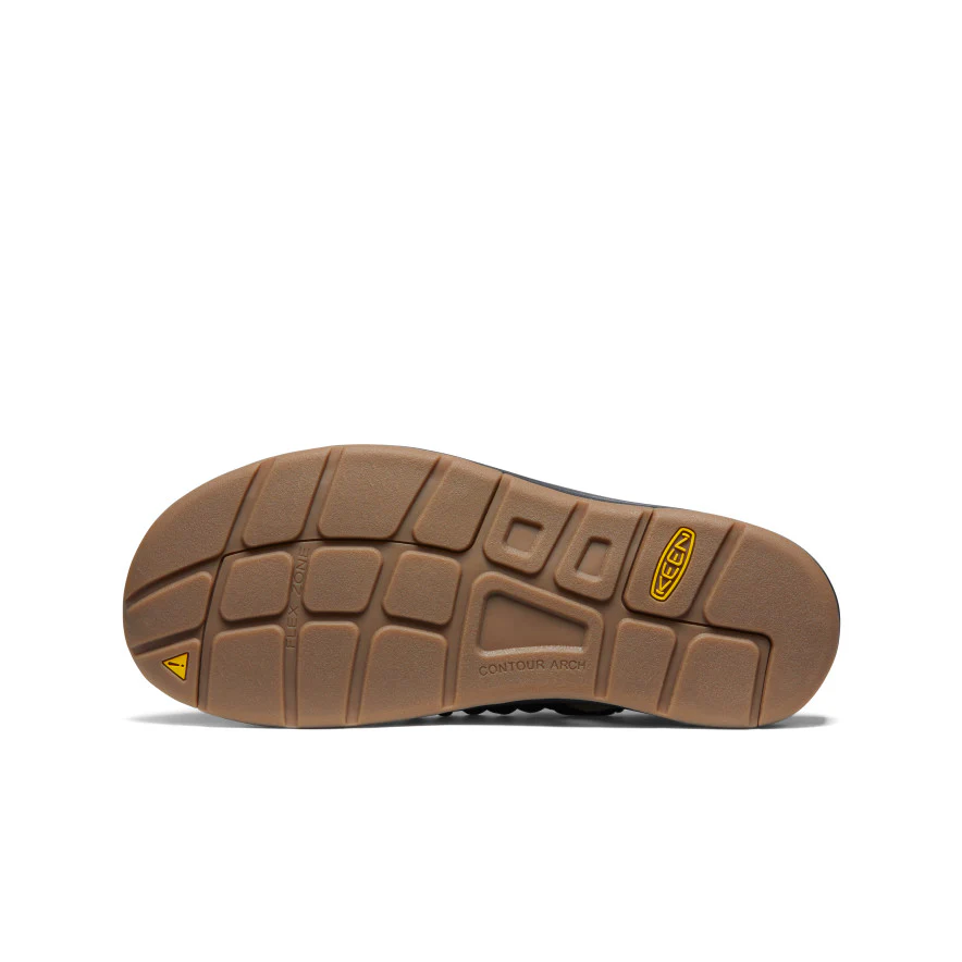 Men's UNEEK Sneaker | Black/Plaza Taupe - Image 6