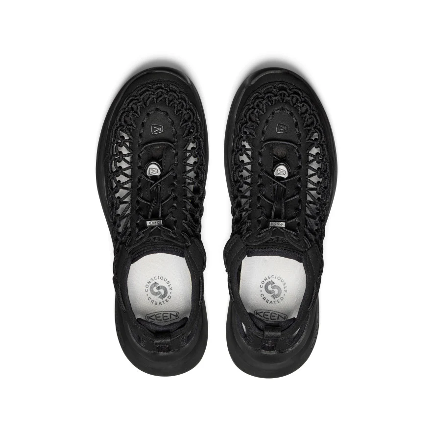 Men's UNEEK WK Sneaker  |  Black/Black - Image 4