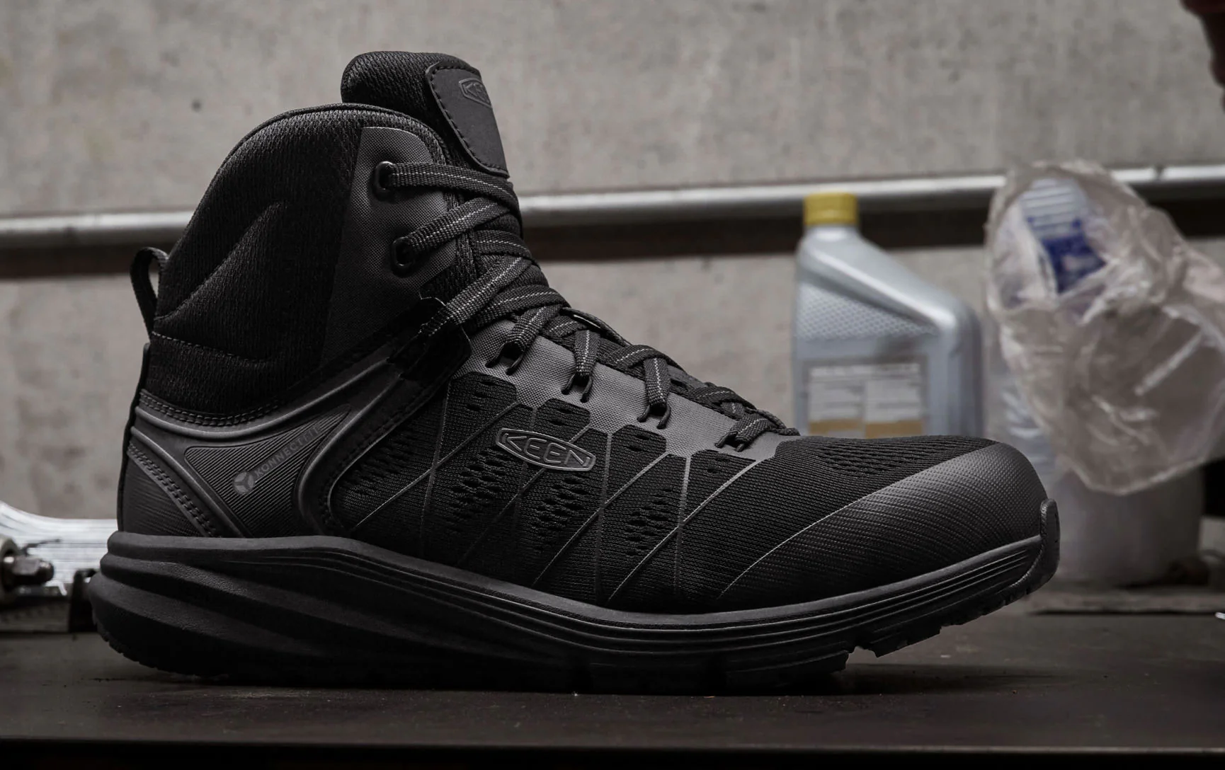 Men's Vista Energy Mid (Carbon Toe) | Black/Raven - Image 6