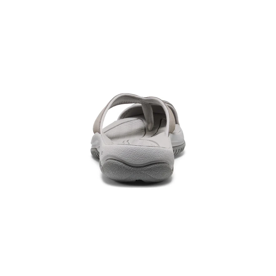 Men's Waimea Leather Flip-Flop  |  Monochrome/Steel Grey - Image 12