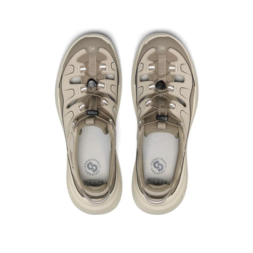 Men's WK450 Walking Sandal | Plaza Taupe/Black - Image 4