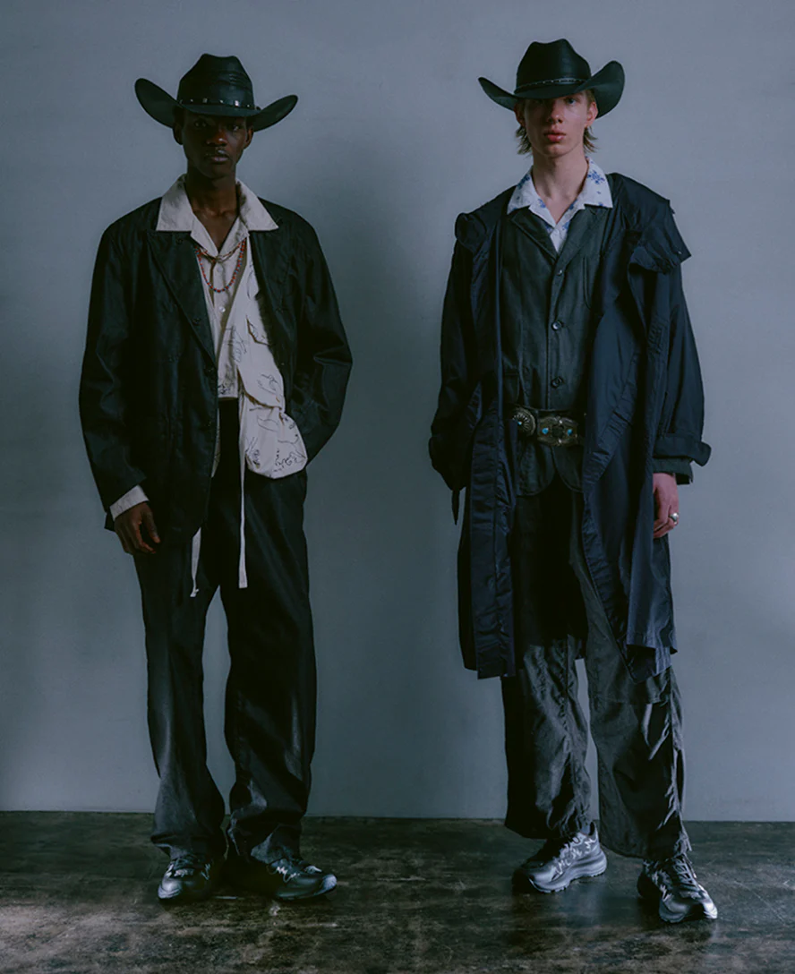 Men's WK500 Walking Shoe x Engineered Garments | Black/Black - Image 9
