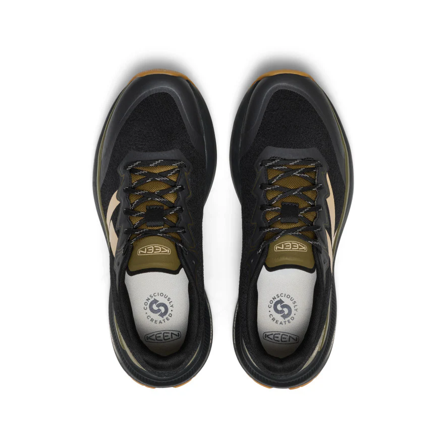 Men's WK500 Walking Shoe | Black/Dark Olive - Image 4