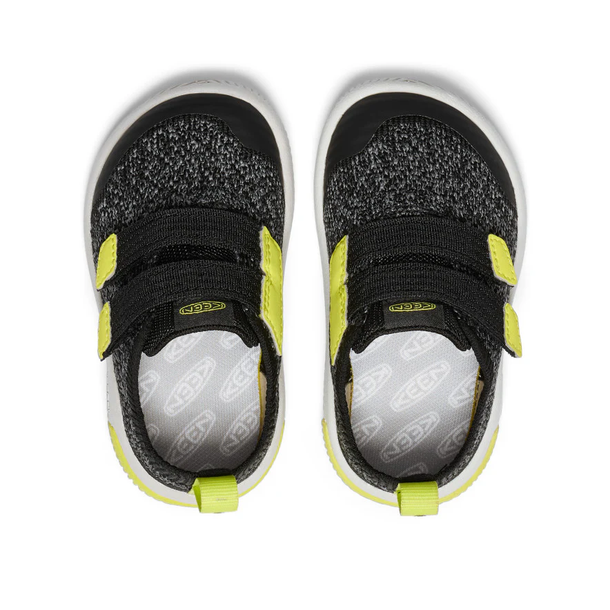 Toddlers' KNX Knit Double Strap | Black/Evening Primrose - Image 4