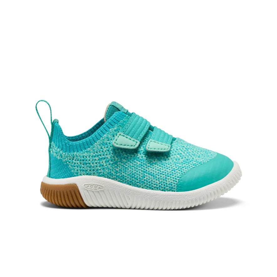 Toddlers' KNX Knit Double Strap  |  Bright Aqua/Cabbage - Image 12