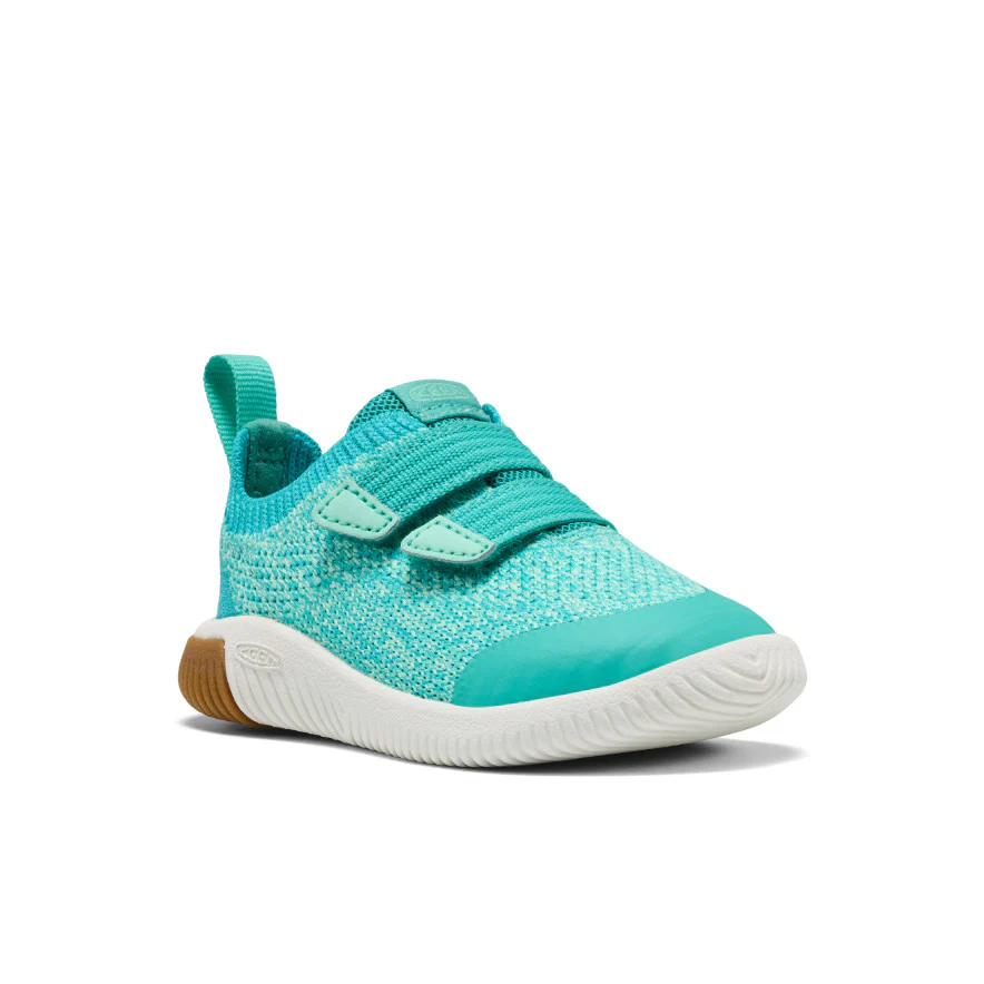 Toddlers' KNX Knit Double Strap  |  Bright Aqua/Cabbage - Image 7