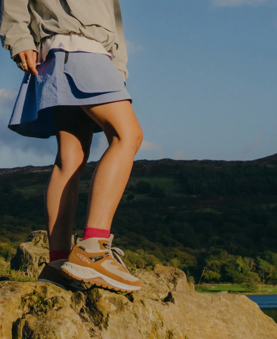 Women's Hightrail Waterproof Hiking Boot | Brindle/Pink Lemonade - Image 9