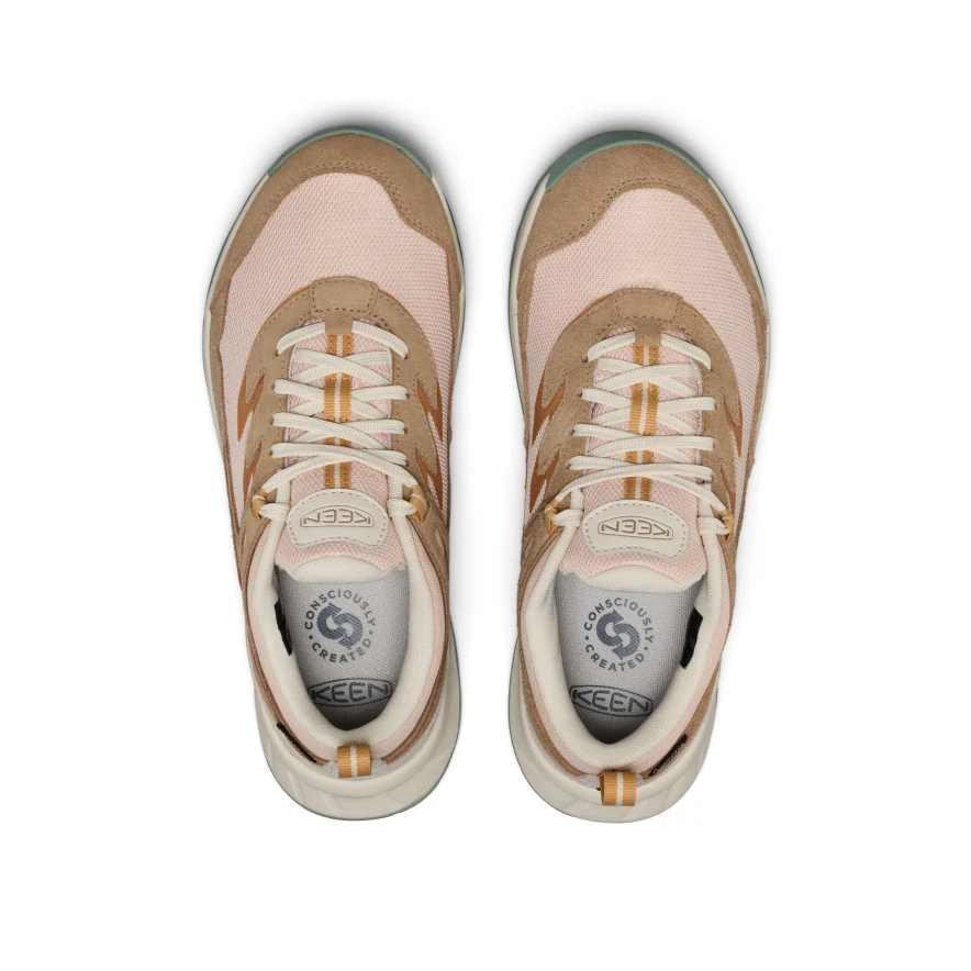 Women's Hightrail Waterproof Hiking Shoe | Cameo Rose/Oak Buff - Image 4