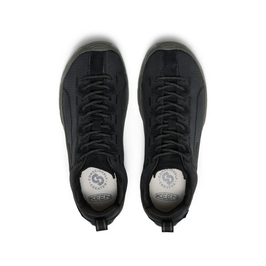 Women's Jasper Nylon Waterproof Sneaker | Black/Black - Image 7