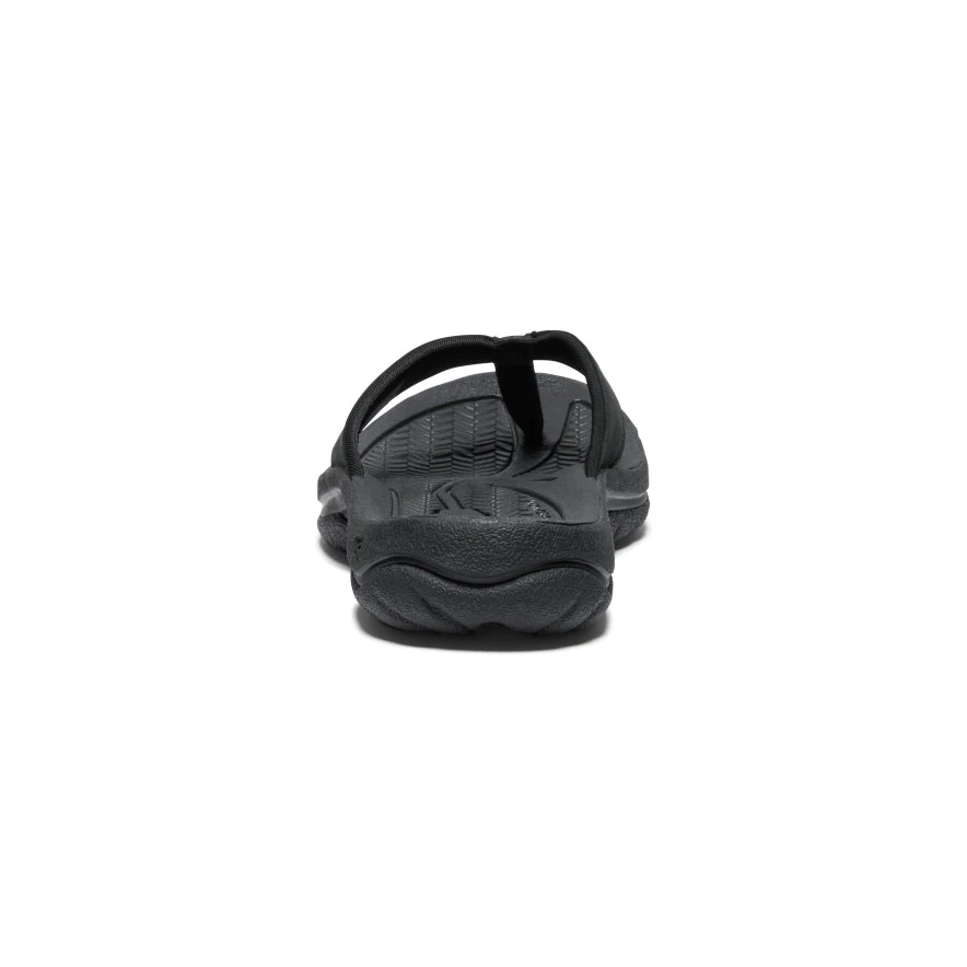 Women's Kona Leather Flip-Flop | Black/Vapor - Image 5