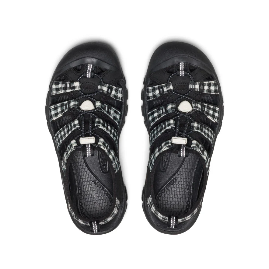 Women's Newport Retro | Black/Gingham - Image 4