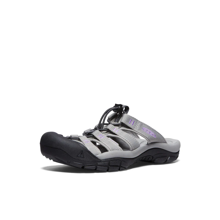 Women's Newport Slide | Drizzle/English Lavender - Image 3